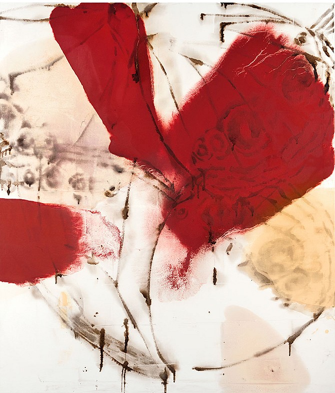 Dirk De Bruycker, Red Morpho
Pigment print on canvas, 44 x 38 in.