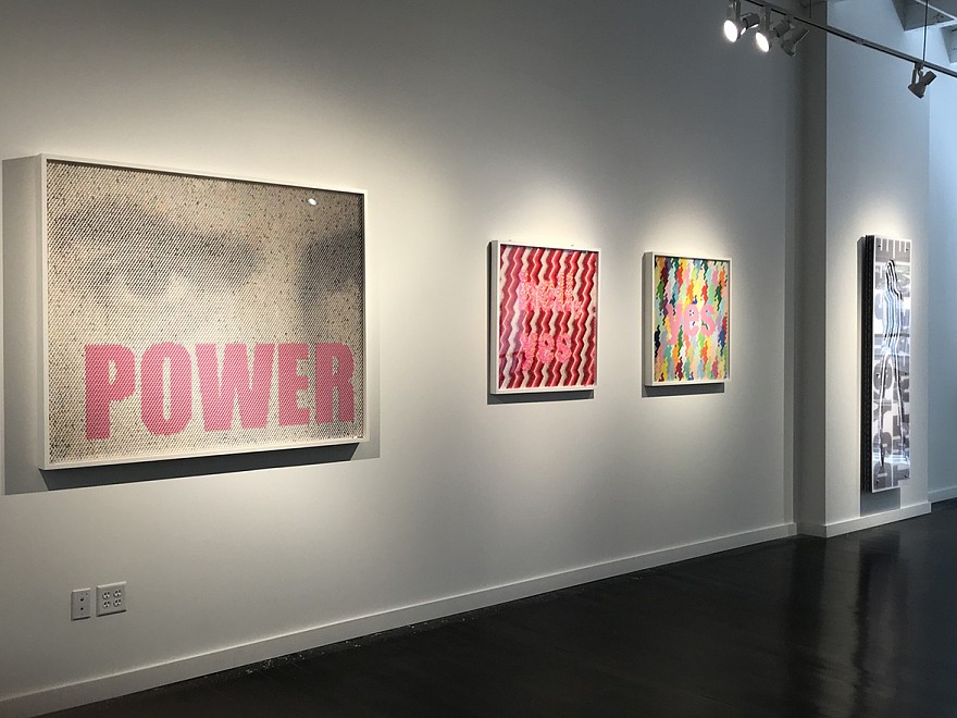 "Text Messages" Invitational Exhibition - Installation View