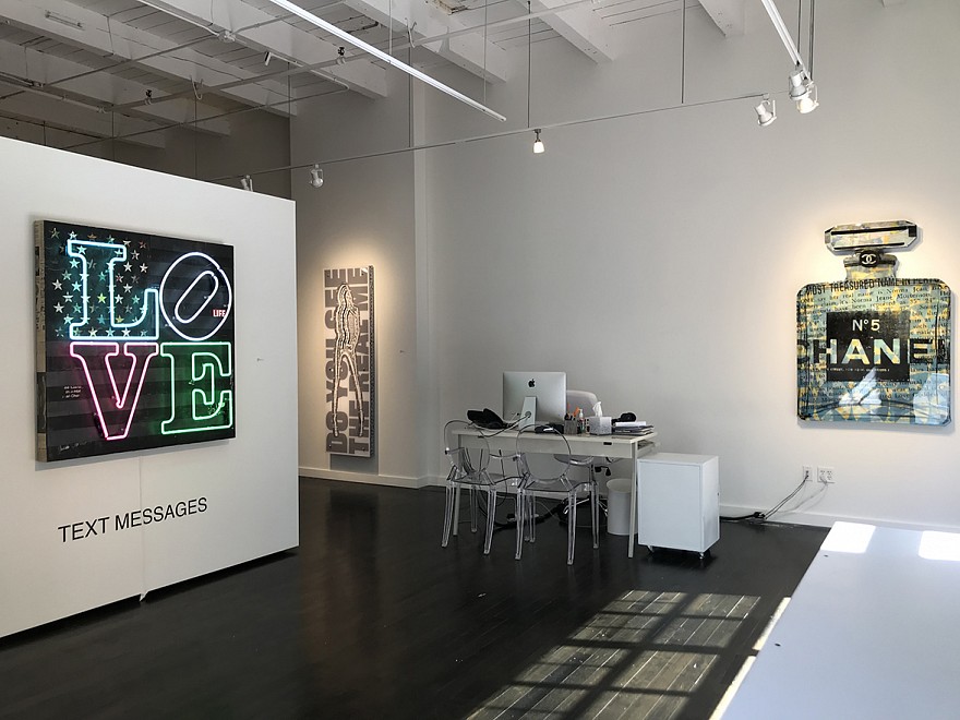 "Text Messages" Invitational Exhibition - Installation View