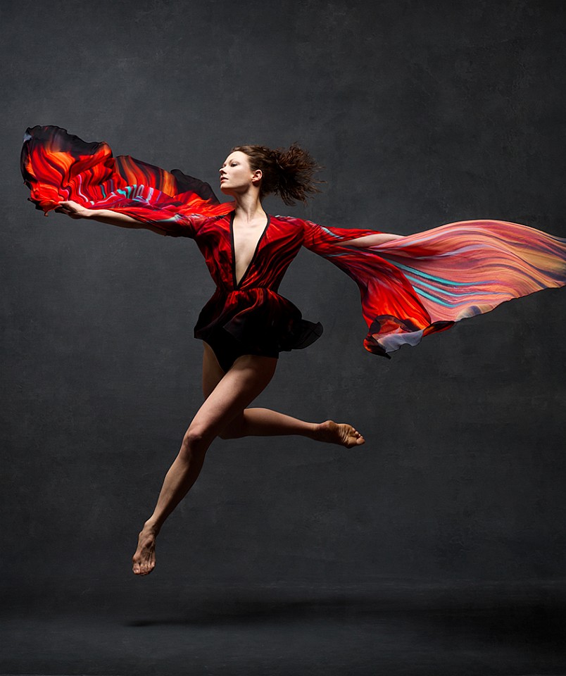 Ken Browar &amp; Deborah Ory, Laura Halzack
Archival pigment print on fiber paper, 24 x 20 in.
Paul Taylor Dance Company, clothing by Elie Saab