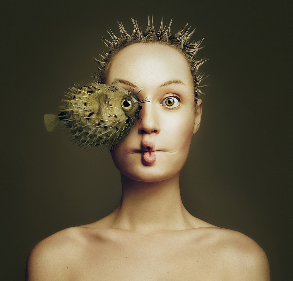 Flora Borsi, Animeyed, Touche
Archival pigment print on HahnemÃ¼hle paper, 27 1/2 x 28 3/4 in.