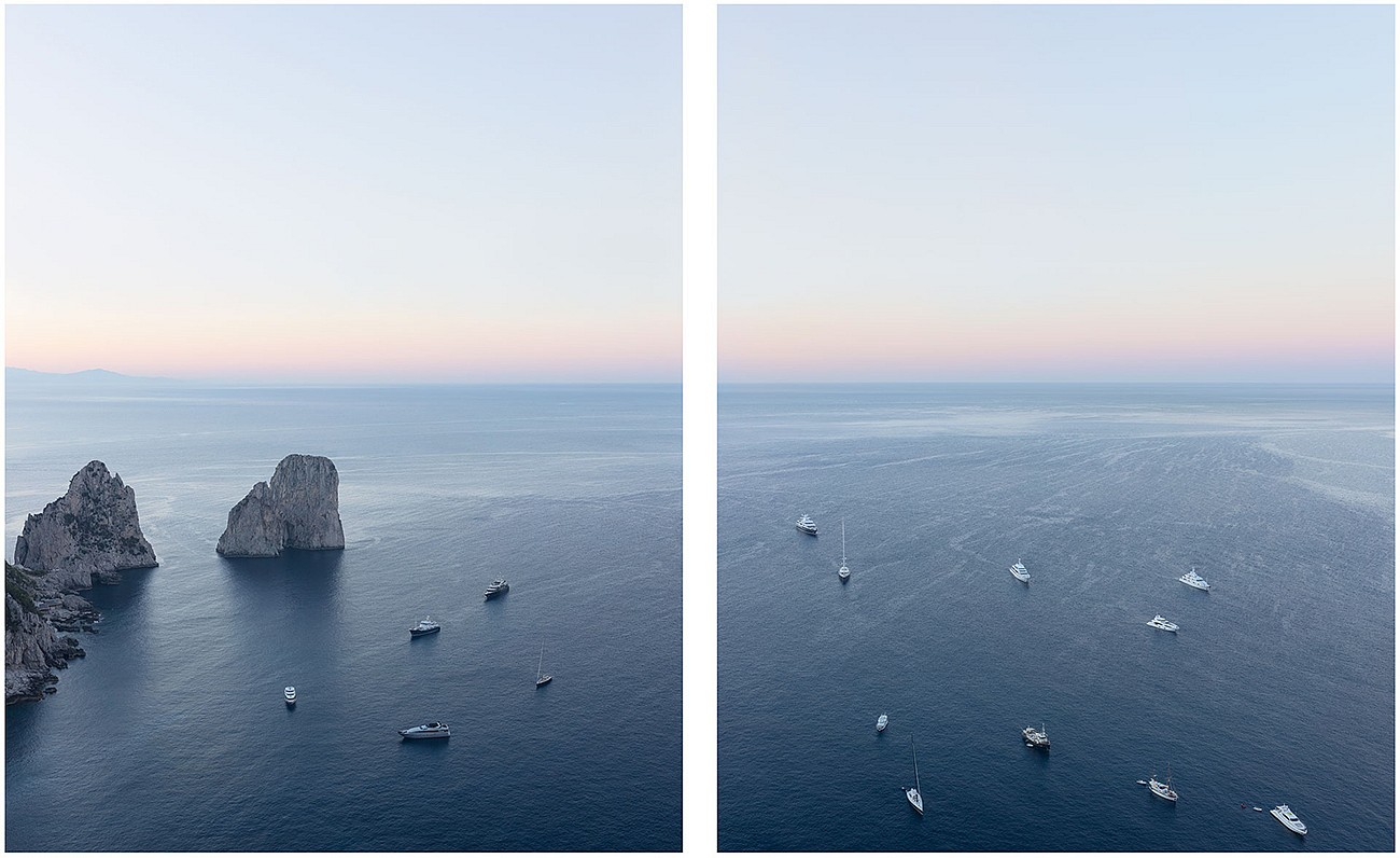 Jonathan Smith, Yachts-First Light (Capri)
Chromogenic print, 40x64", 50x80", 70x114"