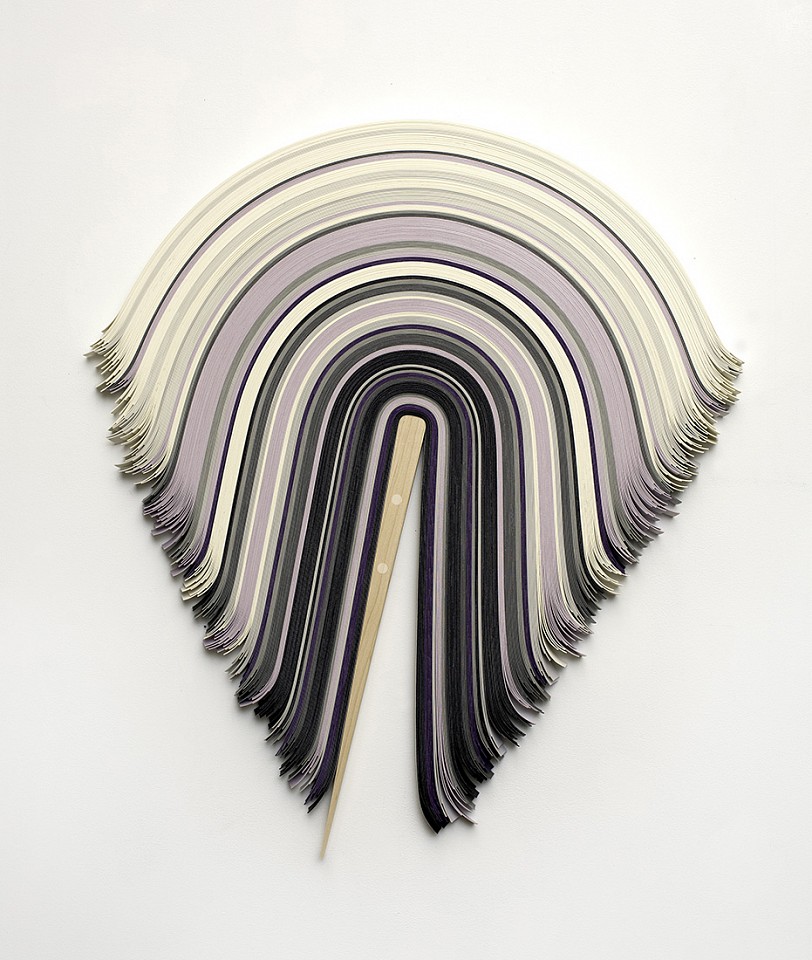 Derrick Velasquez, Untitled 372 (Sold)
Marine vinyl and wood, 33 x 30 x 1 in.