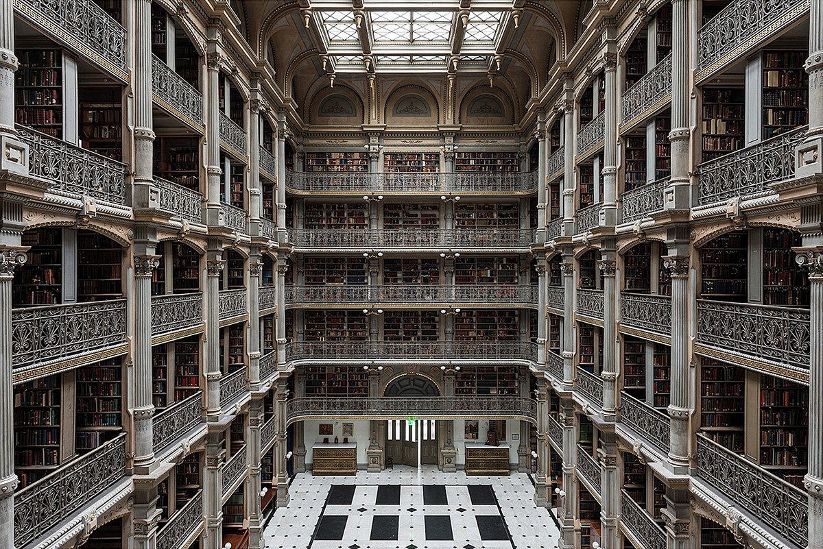 Christos Palios, Peabody Library
Archival pigment print, 40 x 50 inches, image size, additional sizes available