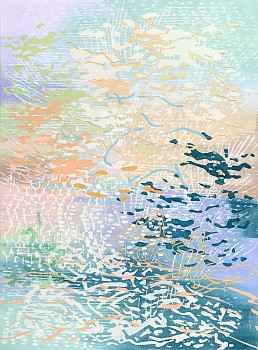 Laura Fayer -&nbsp;Spring Diary 112 30 x 22 in.