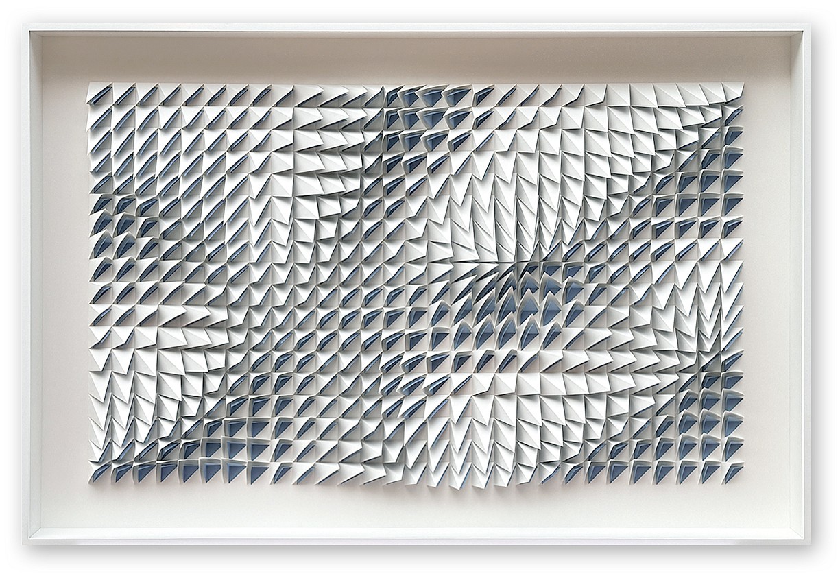 Anna Kruhelska, Untitled 277 (Sold)
Hand-folded archival paper, 40 x 60", framed with non-reflective glass