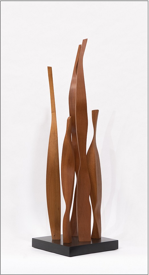 Pascal Pierme, Vers les Nuages 4
Mahogany, 41 x 12 x 12 in.