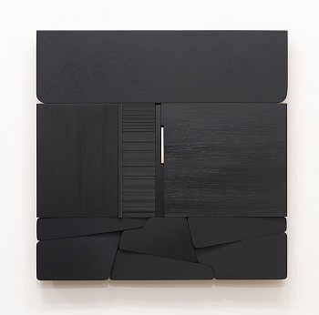 Pascal Pierme -&nbsp;Black on Me 3 (Sold) 24 x 24 x 3 in.