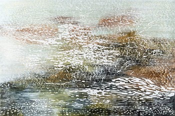 Laura Fayer -&nbsp;Whispering Earth 40 x 60 in.