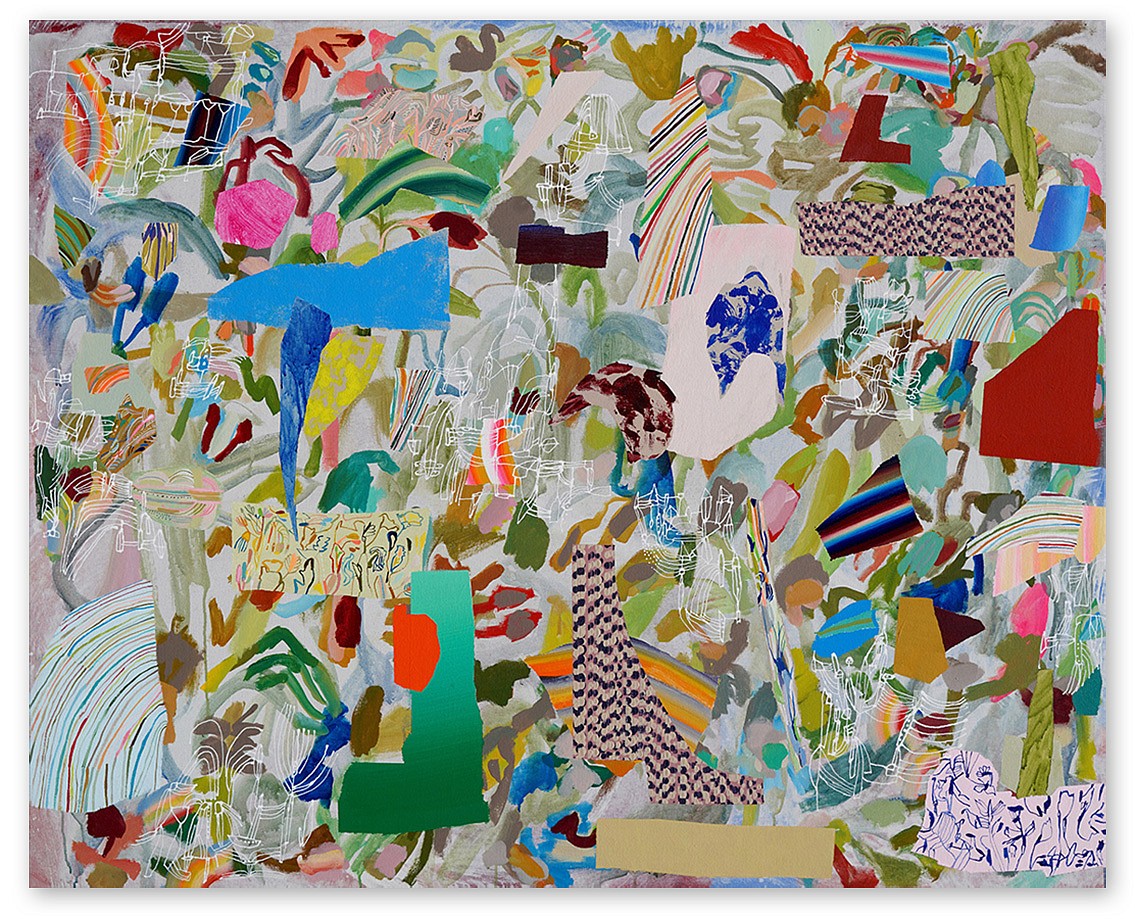 Sarah Giannobile, Interlaken
Acrylic on canvas, 48 x 60 in.