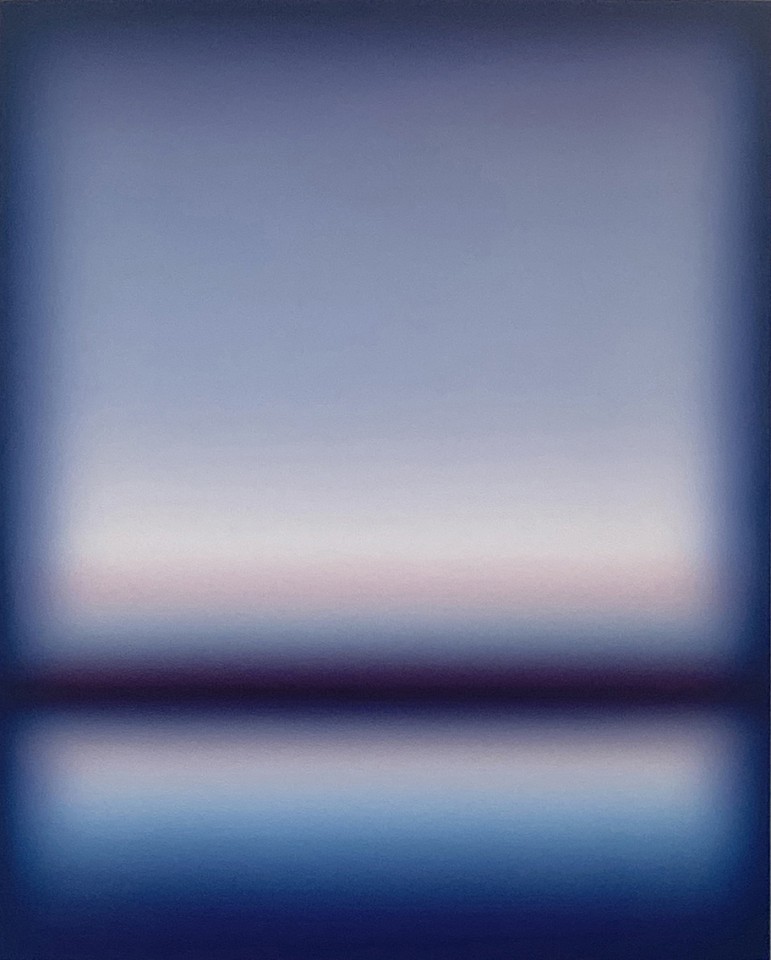 Patrick DeAngelis, Harmonic Chord in Blue (Sold)
Oil on canvas, 50 x 40 in.