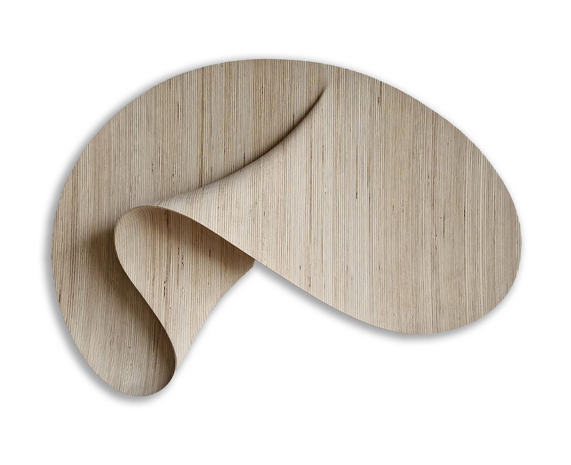 Daniel Mirchev, Cashmere Cloud (Sold)
Layered plywood, 29 1/2 x 39 1/3 x 8 in.