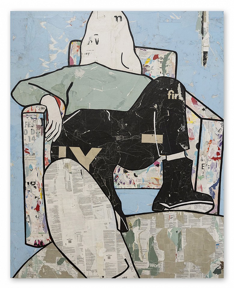 Jane Maxwell, Chill
Mixed media on panel, 60 x 48 in.