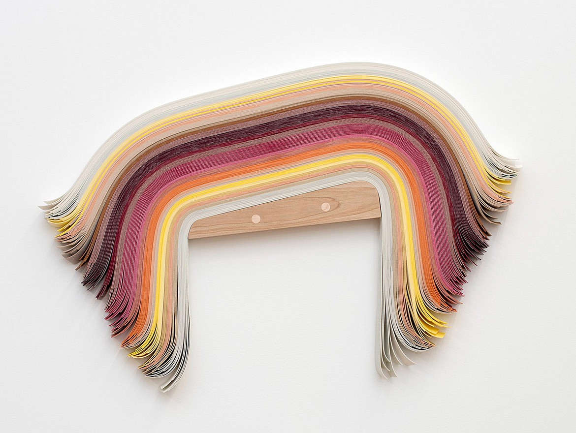 Derrick Velasquez, Untitled 521
Vinyl and cherry, 18 x 27 x 1 in.