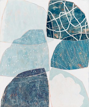 Work:&nbsp;Montagnes Lointaines (Sold) 48 x 40 in.