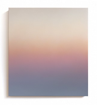 Lindsy Halleckson -&nbsp;Skywatching: I Believe in the Magic (Cuttyhunk, Civil Dusk Sept. 2025) 40 x 36 in.